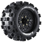 Louise R/C MT-MCross Soft 1/10 Monster Truck Tires, Removable Hex (0" & 1/2" Offset)