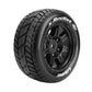 Louise R/C MFT X-Rocket Belted Monster Truck Tires Mounted 24mm Hex Pair for Arrma Kraton 8S
