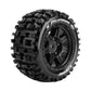 Louise R/C MT-Pioneer Sport MFT Monster Truck Belted Tires Mounted 24mm Hex Pair for Traxxas X-MAXX