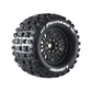 Louise R/C MT-Pioneer Sport 1/8 3.8" Monster Truck MFT Belted Tires, 17mm Hex (0" & 1/2" Offset)