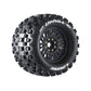 Louise R/C MT-Uphill Sport 1/8 3.8" Monster Truck MFT Belted Tires, 17mm Hex (0" & 1/2" Offset)