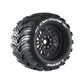 Louise R/C MT-Cyclone Sport 1/8 3.8" Monster Truck MFT Belted Tires, 17mm Hex (0" & 1/2" Offset)