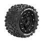 Louise R/C MT-Uphill Sport MFT Belted Tires Bead-Lock 2.8" 17mm Hex 1/2" Offset Pair for Traxxas MAXX / MAXX V2