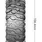 Louise R/C CR-Rowdy 1/10 1.9" Crawler Class 1 Tires Super Soft Unmounted Pair