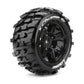 Louise R/C MFT X-Champ Monster Truck Belted Tires 24mm Hex Pair for Traxxas X-MAXX / XRT