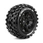 Louise R/C MFT X-Mcross Monster Truck Belted Tires 24mm Hex Pair for Traxxas X-MAXX / XRT