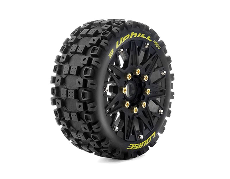 Louise R/C MFT B-Uphill 1/8 Buggy Tires Soft, 17mm Hex, 0" & 1/2" Offset (2)