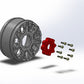 Louise R/C MFT B-Ulldoze 1/8 Buggy Tires Soft, 17mm Hex, 0" & 1/2" Offset (2)