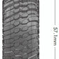Louise R/C CR-Champ 1.0" Crawler Tires Mounted 7mm Hex Super Soft Pair for 1/18 and 1/24 Scale Crawlers