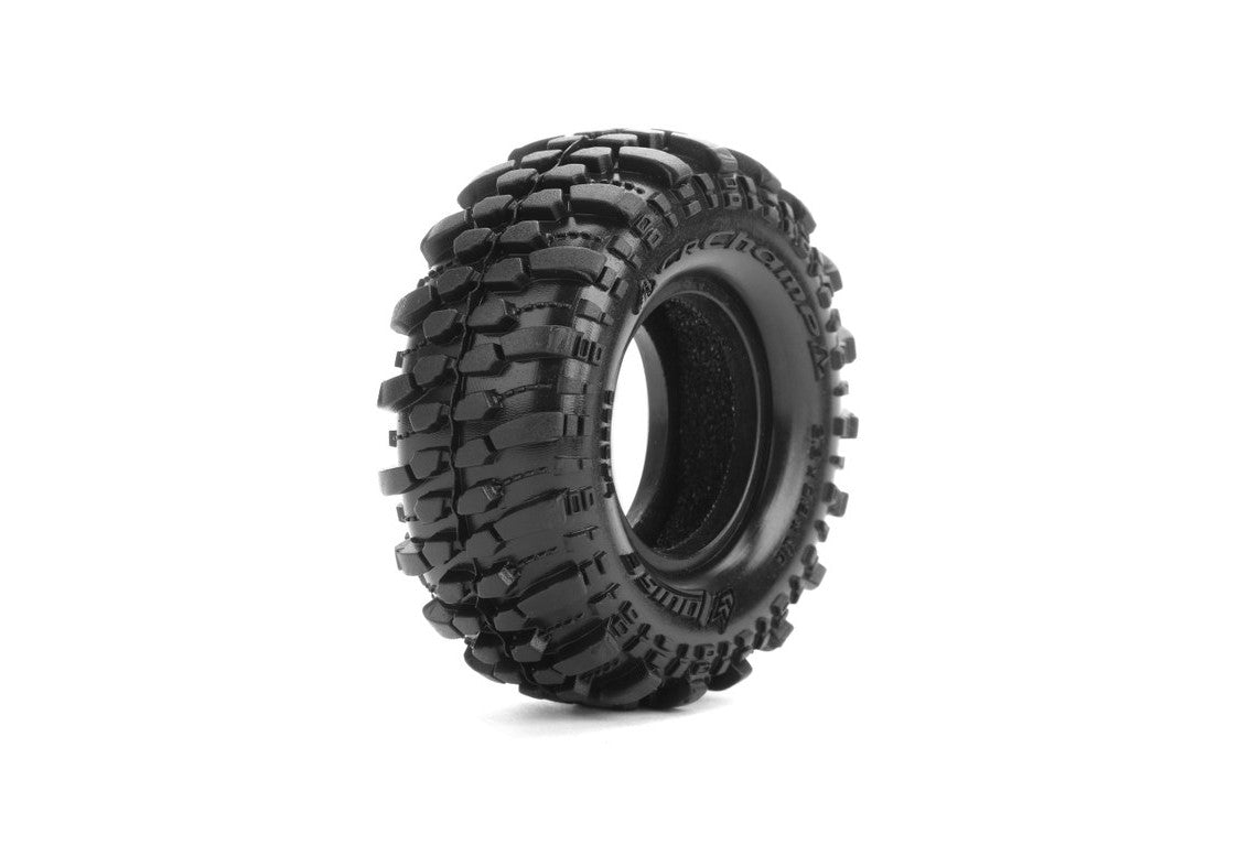 Louise R/C CR-Champ 1.0" Crawler Tires Super Soft Unmounted Pair for 1/18 and 1/24 Scale Crawlers