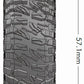 Louise R/C CR-Mallet 1.0" Crawler Tires Mounted 7mm Hex Super Soft Pair for 1/18 and 1/24 Scale Crawlers