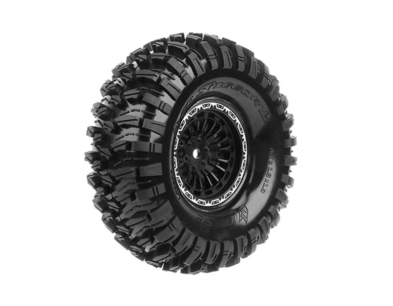 Louise R/C CR-Sixgear 1/10 1.9" Crawler Tires Super Soft, Unmounted (2)