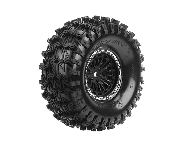 Louise R/C CR-Enduro 1/10 1.9" Crawler Tires Super Soft, 12mm Hex (2)