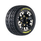 Louise R/C ST-Rocket 1/10 Stadium Truck Soft Mounted Tires, Removable Hex (12/14/17mm)
