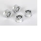 Louise R/C 8-Spoke Silver Wheels +1mm Offset for LMX