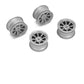Louise R/C 8-Spoke Gray Wheels +1mm Offset for LMX