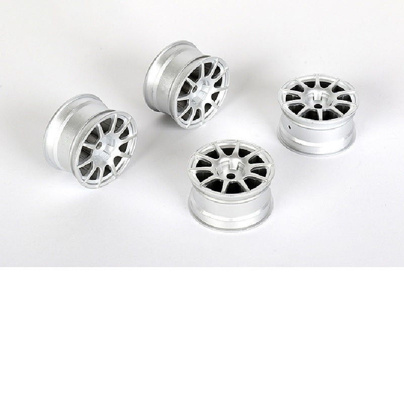 Louise R/C 10-Spoke Silver Wheels +1mm Offset for LMX