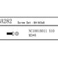 Louise R/C M3x8 Button Head Screws for LDX Drift, LRX Rally, LTX Touring