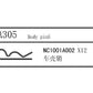 Louise R/C Body Pins for LDX Drift, LRX Rally, LTX Touring, LMX