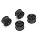 Louise R/C 10-Spoke Black Wheels +1mm Offset for LMX