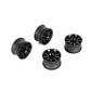 Louise R/C 10-Spoke Black Wheels +4mm Offset for LMX