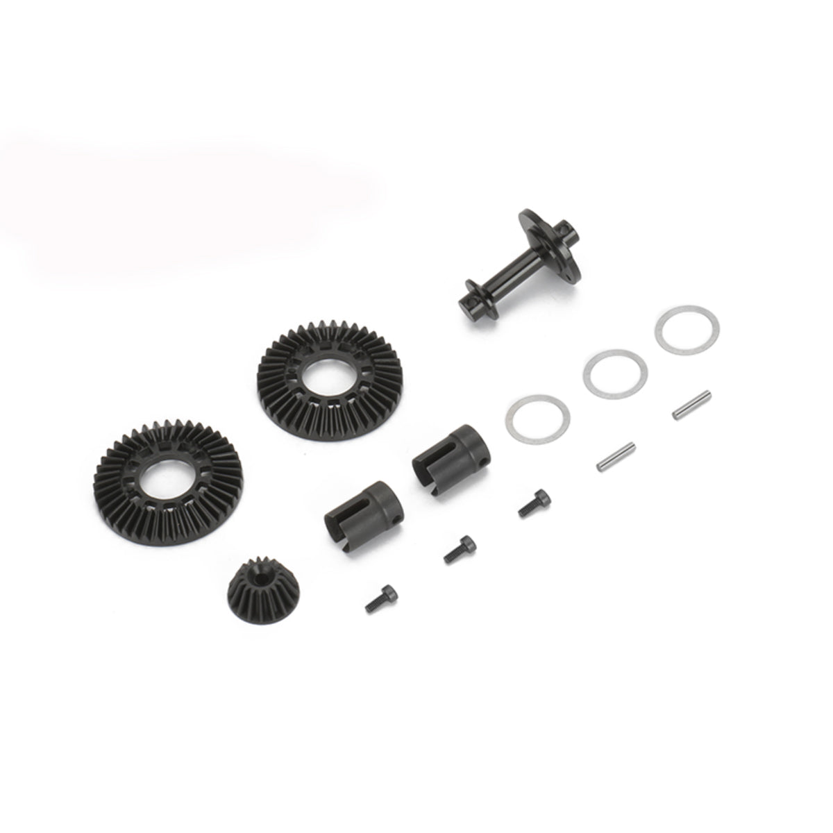 Louise R/C Plastic Solid Axle Set 40T/17T Upgrade for T410 Drift