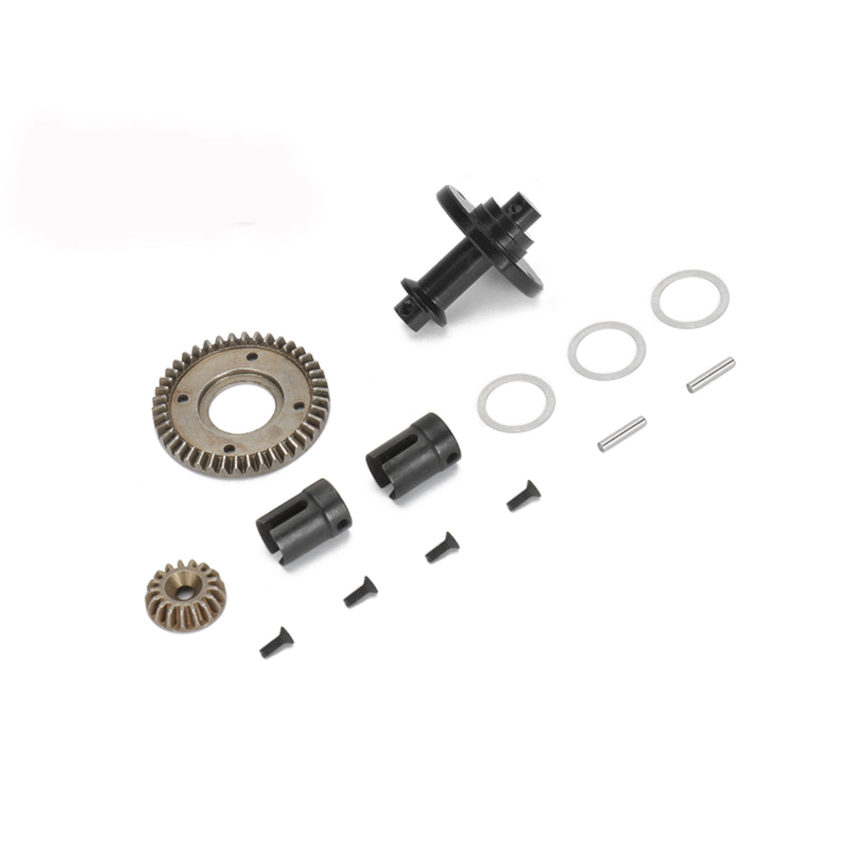 Louise R/C Metal Solid Axle Set 42T/17T Upgrade for T410 Drift