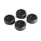 Louise R/C Drift Tires on 10-Spoke Black Wheels +1mm (4pcs) for LMX