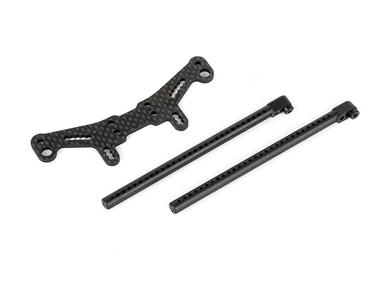 Louise R/C Carbon Fiber Rear Shock Tower for LMX (Sedan Body)