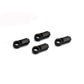 Louise R/C Strong 4.8mm Long Ball Ends 4pcs Upgrade for T410 Drift & Rally
