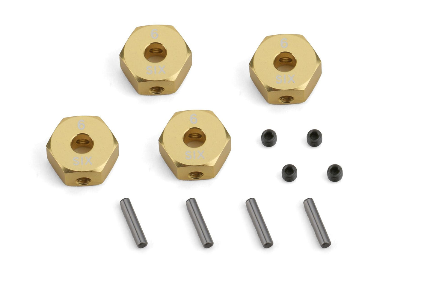 Louise R/C 12mm Hex Hub 6mm Thickness for T410 Drift & Rally