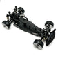 Louise R/C LDXX 1/10 2WD RWD Drift Car Unassembled Chassis Kit (NHA106)
