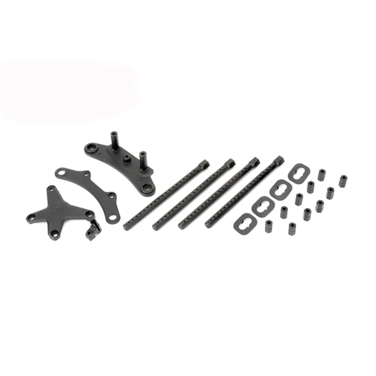 Louise R/C Front Bumper Holder Set Replacement for T410 Drift & Rally