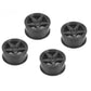Louise R/C 5-Spoke Black Wheels 26mm, ET-0mm for LDX Drift, LRX Rally, LTX Touring