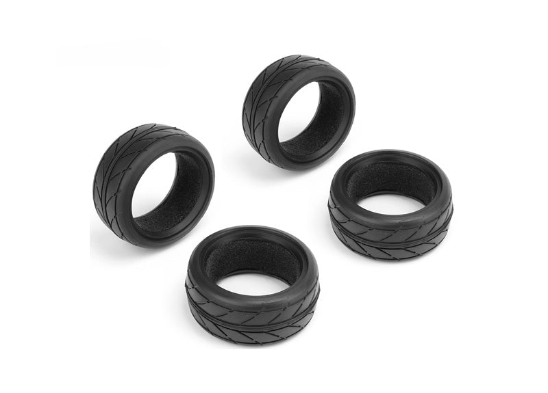 Louise R/C 1/10 Road Tires 26mm (4pcs) for LDX Drift, LRX Rally, LTX Touring