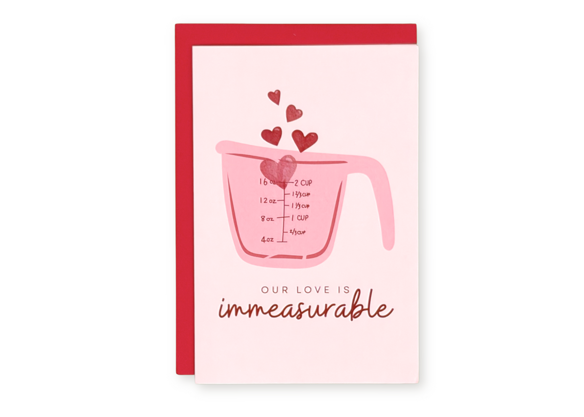 Love is Immeasurable Greeting Card