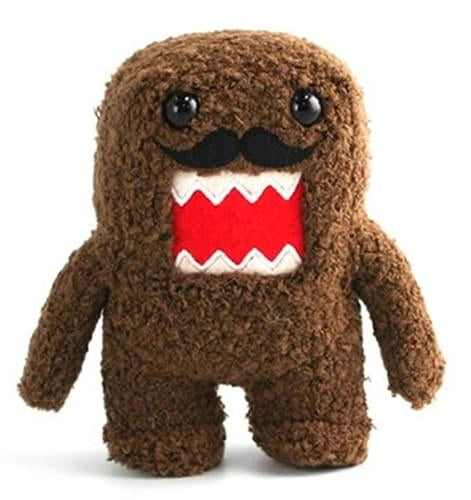 Domo Moustache 6'' Plush