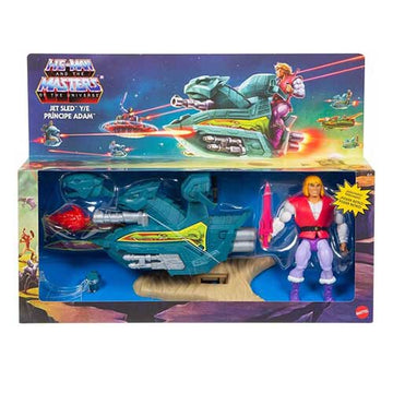 Masters of the Universe Origins 5.5" Sky Sled and Prince Adam