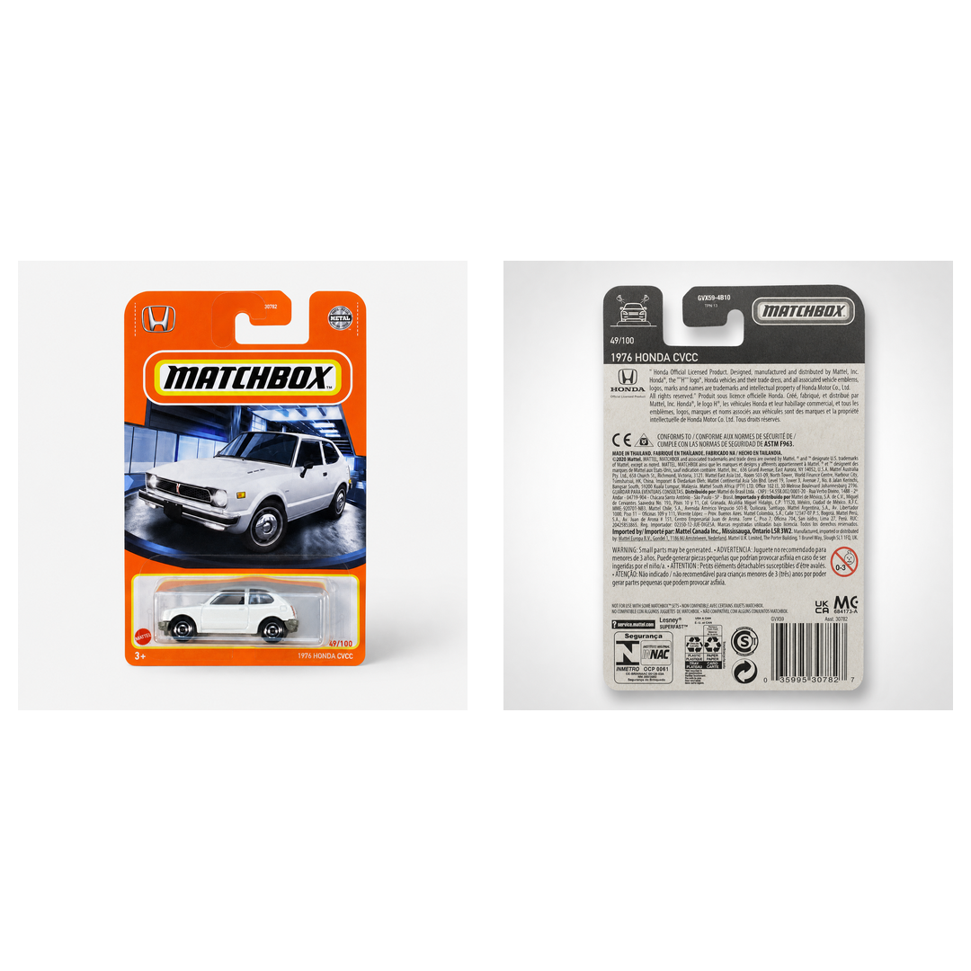 Matchbox 1976 Honda CVCC | Matchbox Series 49/100