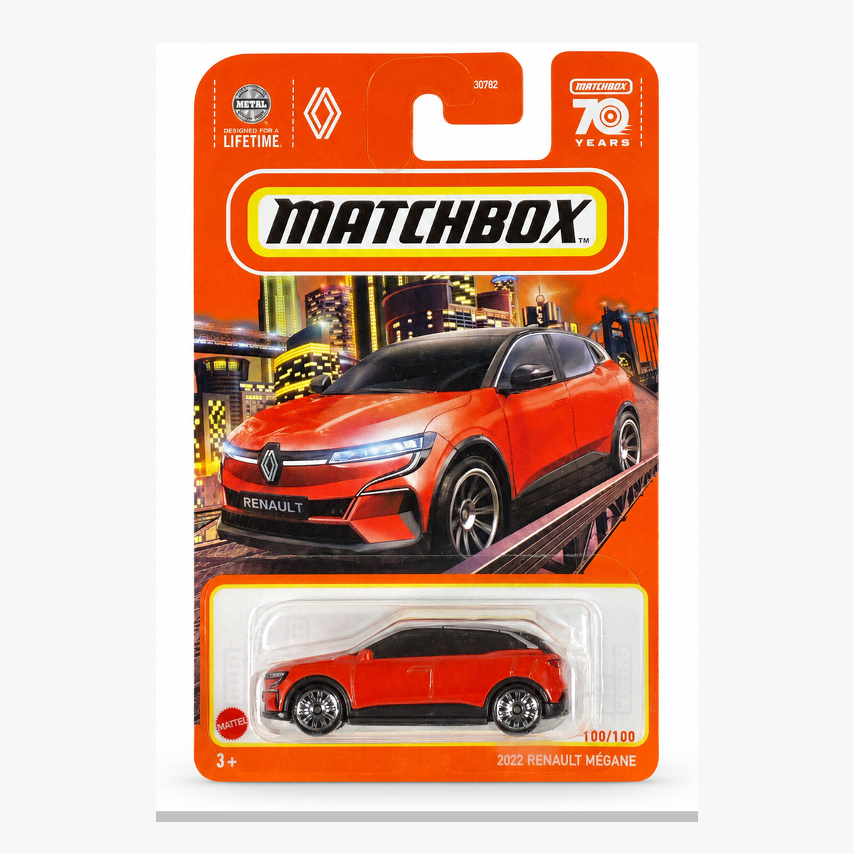 Matchbox 2022 Renault Megane | Matchbox 70 Years Series 100/100