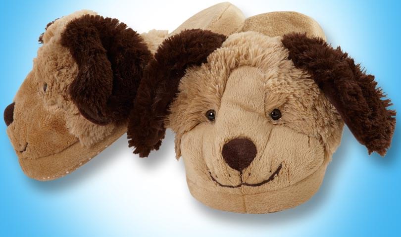 My Pillow Pets Dog Slippers Small