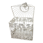Hanging Metal Birdcage with Fliptop Lid