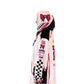 NASCAR | Pink Racing Suit Snugible 2-in-1 Blanket Hoodie & Pillow