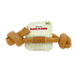 Huggle-Hide® Natural Leather Bone Dog Toy, 3 Pack