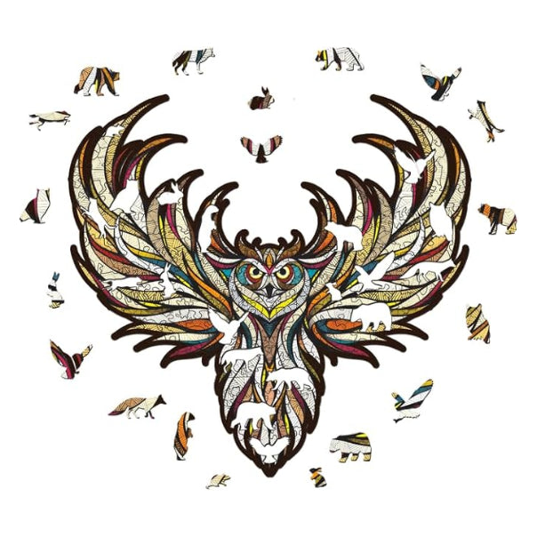 Owl — Wooden Jigsaw Puzzle