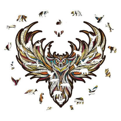 Owl — Wooden Jigsaw Puzzle
