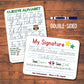Personalized Cursive Writing Practice Board - Reusable