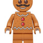 Gingerbread Couple Custom Minifig Set – Sweet Holiday Duo