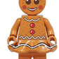 Gingerbread Couple Custom Minifig Set – Sweet Holiday Duo