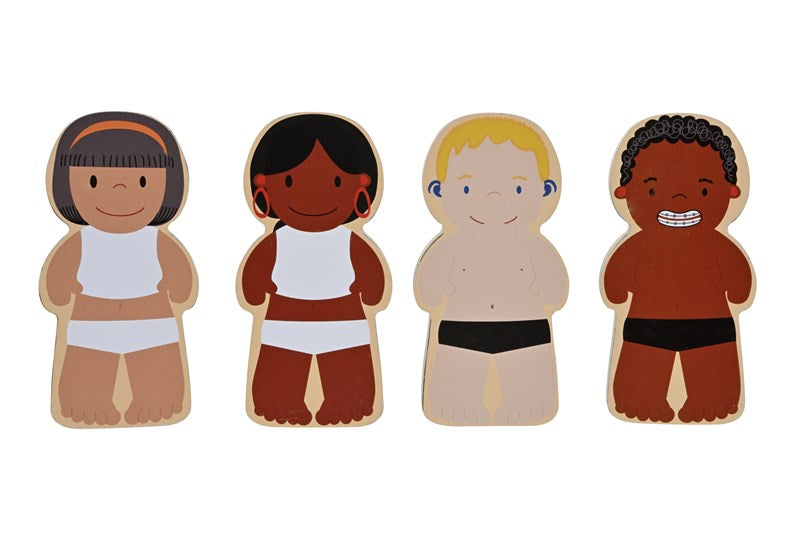 WE ALL BELONG Magnetic Dress-Up Activity Set